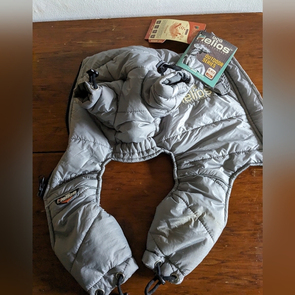 DOG HELIOS 'Thunder-Crackle' Full-Body Bodied Waded-Plush Adjustable XS grey - Picture 4 of 13